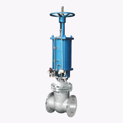 Пневматическая задвижка